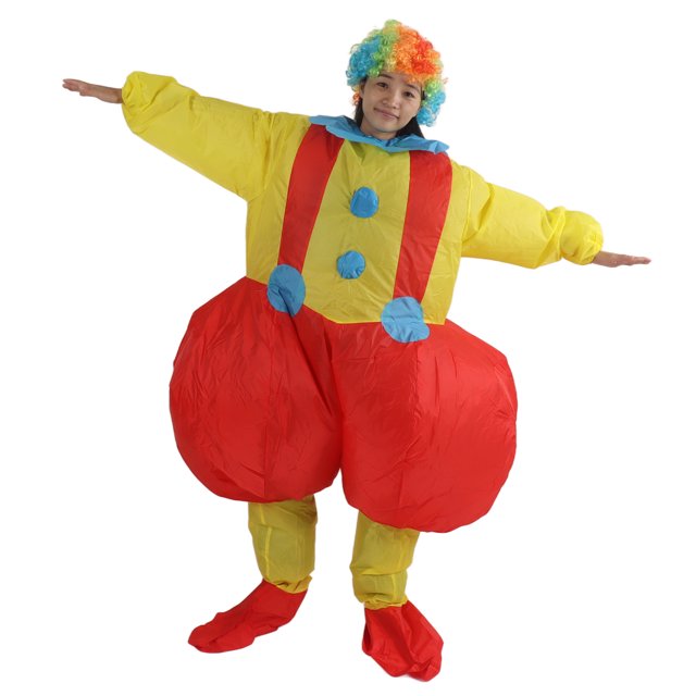 Disfraz de payaso inflable ANGGREK para adultos cosplay culo grande