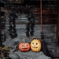 thumbnail image 7 of Morttic 2 Pcs Fall Maple Leaf Garland Hanging Black Fall Leaves Vine Artificial Autumn Garland Halloween Thanksgiving Decor for Home (Black), 7 of 7