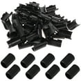 thumbnail image 1 of MIANGASTORE 32 Pairs Anti-static Wire Shelfing Shelf Lock Clips Split Shelf Sleeves (Black), 1 of 7
