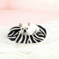 thumbnail image 2 of Pet Bed Pet Mat Cozy Removable & Washable Comfort For Cats And Dogs Zebra Stripes, 2 of 8