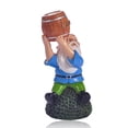 thumbnail image 1 of Figura Decorativa En Miniatura Para Jardín, Estatua De Gnomo De Jardín, Barril De Vino, Artesanía De Resina Enana, El Mejor Regalo Para Familiares, Vecinos Y Amigos Vogacara HA037774-00, 1 of 6
