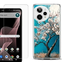 Phone Case for Cricket Icon Plus 2026, with Screen Protector, by OneToughShield - Almond Tree