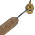 thumbnail image 3 of Fine Brass Tip Wooden Handle Ukrainian Kistka (Hot Wax Pen) 0.3 mm, 3 of 5