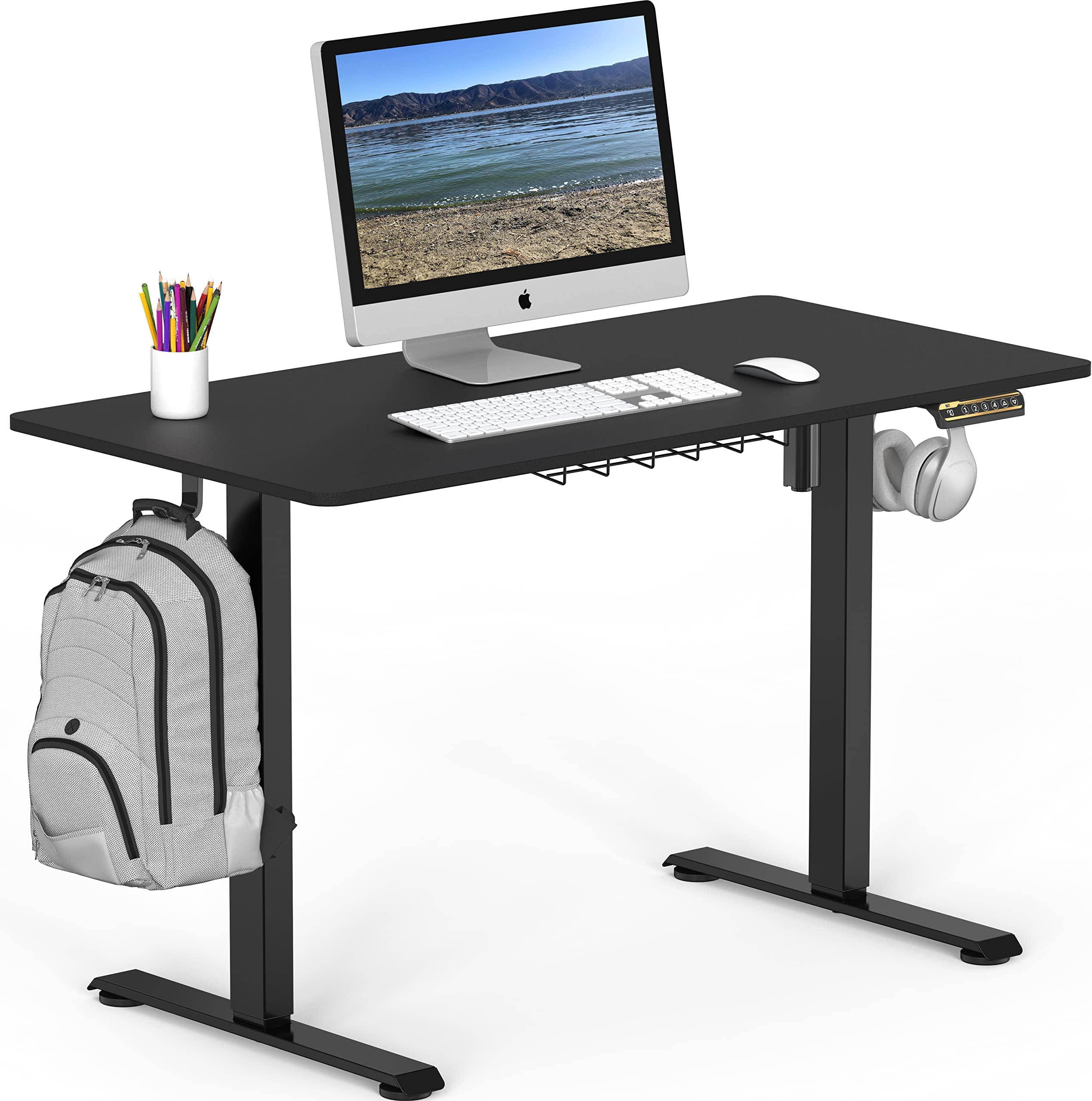 SHW 48INCH ELECTRIC HEIGHT ADJUSTABLE DESK