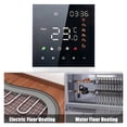 thumbnail image 3 of 1pc Tuya Smart Electric Floor Heating Thermostat Gas Wall-mounted Boiler Intelligent Thermostat Mobile Phone Voice Control ,Save Energy, 3 of 6