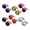 Style 2, variant on 6Pairs Fashion Shirt Dress Male Fancy Cuff Links Smart Prom Button Cufflinks Mens Satin Colored Wedding Formal Womens