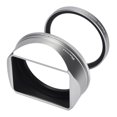 thumbnail image 1 of PRO TANLE Square Metal Lens Hood Replacement for Fujifilm Fuji X100VI Camera accessories Magnetic Installation, 1 of 7