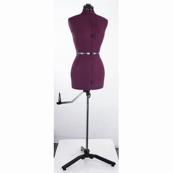 Feiyue CS-P Classic Series Snapon Legs Petite Adjustable Dress Form - Red