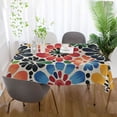 thumbnail image 5 of Yayeee Tablecloths for Rectangular Tables 60 x 90 inch Party Table Cover, Dark Floral, 5 of 6