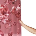 thumbnail image 5 of Pink Crystal Diamonds Shower Curtain 72X72In For Bathroom, Waterproof Fabric Quick Dry Soft Decoration Set, 5 of 5