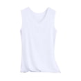 thumbnail image 2 of Tank Tops for Women Comfortable V Neck Sleeveless Plus Size Basic Tee Tanks Casual Summer Clothes Stretchy Layering Piece, 2 of 5