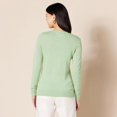 thumbnail image 3 of walmart Essentials Womens Lightweight Crewneck Sweater, 3 of 5