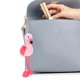 thumbnail image 4 of Flamingo Plush Pendant for Backpacks - Adorable Pink Stuffed Animal Keychain, 4 of 4