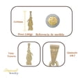 thumbnail image 2 of Dije De La Santa Muerte En Oro De 10k De 3.5 Cm, 2 of 2