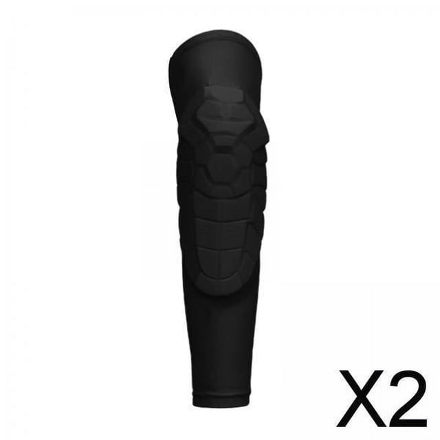 2x 1 Uds. de con Tirarere Antideslizante, Equipo de Protección Deportiva para , Patinaje, Béisbol, Baloncesto, Adultos, Es - Negro M 2 piezas