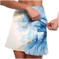 thumbnail image 5 of LEKWK Skirted Leggings for Women Floral Print High Waist Tennis Skirted Leggings Pockets Stretchy Golf Dress Leggings Athletic Running Apparel, 5 of 6