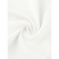 thumbnail image 4 of Blusa Allegra K De Manga Larga Gasa Cuello Anudado Blanco XL, 4 of 5