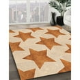 thumbnail image 3 of Ahgly Company Machine Washable Indoor Rectangle Transitional Neon Orange Area Rugs, 8' x 10', 3 of 7