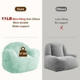 thumbnail image 5 of Zzistar Giant Bean Bag Chair Sofa, Hign Density Foam Filled Sofa Chair with Armrest, Large Bean Bag Couch for Adults and Kids, 5 of 8