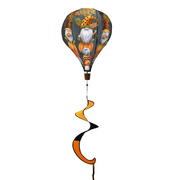 Briarwood Lane Fall Gnomes Deluxe Hot Air Balloon Spinner
