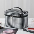 thumbnail image 2 of Dengmore Large Capacity Makeup Bag Travel Portable High Beauty Cosmetic Bag Cosmetic Storage Bag Travel Makeup Case Organizer with Handle and Divider, 2 of 4