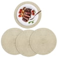 thumbnail image 1 of Tapis de table Rond Tissé Lavable, 1 of 6