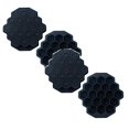 thumbnail image 1 of Oleegame 2PC Baby Popsicle Molds Faveolate Shape Ice-Cube Maker Ice Tray Ice-Cube Mold Storage Containers Black, 1 of 2