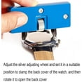 thumbnail image 5 of Professional Watch Back Remover Tool, Metal Adjustable Rectangle Watch Back Case Cover Press Closer & Opener Opening Removal Screw Wrench Repair Kit Tool For Watchmaker, 5 of 9