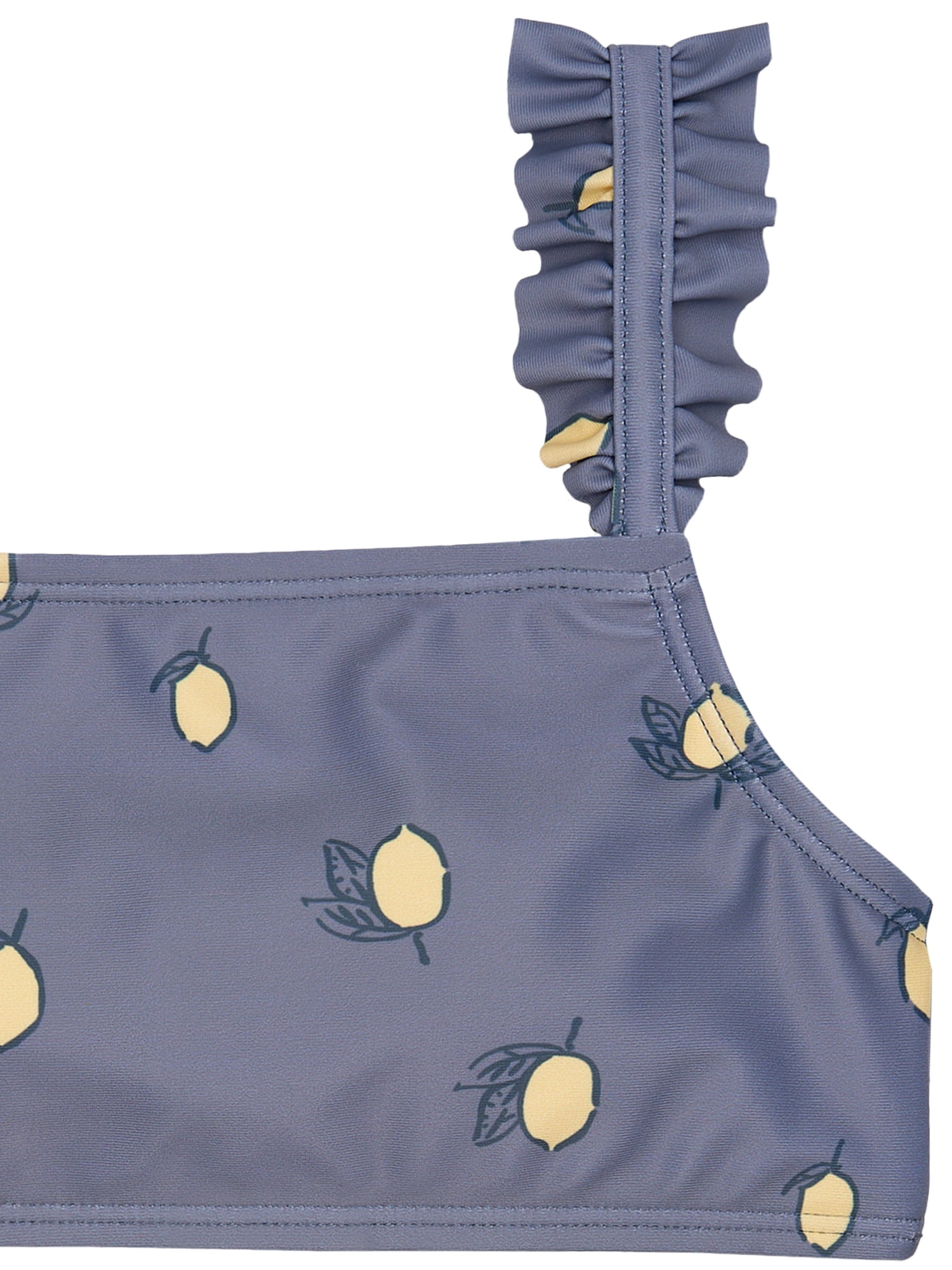 Modern Moments by Gerber Toddler Girl Ruffle Swimsuit, 12M-5T