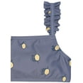 thumbnail image 5 of Modern Moments by Gerber Baby and Toddler Girl Ruffle Swimsuit with UPF 50+, 2-Piece, 12M-5T, 5 of 11