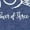 HEATHER NAVY, variant on Charmed - The Power of Three Will Set You Free - Toddler and Youth Girls A-line Dress