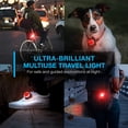 thumbnail image 4 of Juego de luces para bicicleta, recargable por USB, luz de bicicleta súper brillante, luz delantera y trasera para bicicleta, faro para bicicleta, duración de batería 2 veces mayor, resistente al agua., 4 of 5