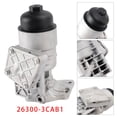 thumbnail image 5 of Aluminum Engine Oil Filter Housing For Hyundai Santa Kia Cadenza 3.3L 2012-2018, 5 of 7