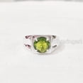 thumbnail image 2 of Natural Peridot Mans Ring, Peridot Ring, August Birthstone, Silver Jewelry, 925 Silver Ring, Birthday Gift, Tiny Mens Ring, Arabic Design, Ottoman Style Ring, Christmas, Turkey Mens Signet Ring, 2 of 8