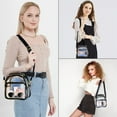 thumbnail image 5 of Clear Bags Clear Bag for Stadium Events Clear Concert Bag Clear Crossbody Bag Clear Tote Bag Clear Purse Clear Backpacks for Stadium Events School Clear Lunch Bag Clear Bags for Women, 5 of 6