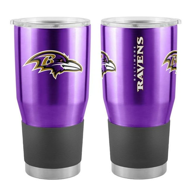 Logo Chaise 614485 Gobelet en Acier Inoxydable 30 oz NFL Baltimore Ravens Gameday