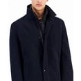 thumbnail image 4 of Nautica Men's Classic-Fit Bib Wool Blend Overcoat Coat 38S Navy Blue, 4 of 4
