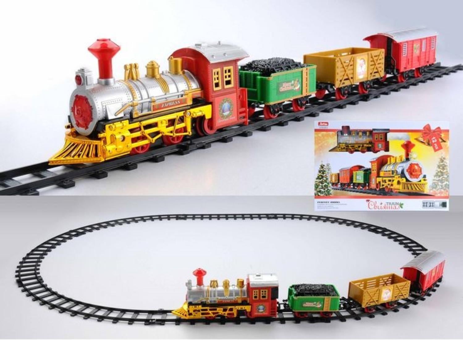 Santa express christmas train set walmart sales