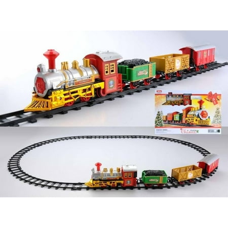 Northlight Ready to Play Animated Classic Christmas Express (12 Pieces) Battery Powered Model Train Set