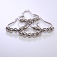 thumbnail image 3 of Acero inoxidable 304, 24 ganchos para cortina de ducha, ganchos pequeños en forma de S para barra de ducha de baño (plata) Shuxiu Wang  9024715001993, 3 of 4