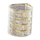 thumbnail image 1 of Joyero multicapa, organizador de joyas con rotación de 360 degree, elegante y versátil. claro, 1 of 8