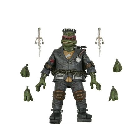 Universal Monsters/Teenage Mutant Ninja Turtles - 7” Scale Action Figure - Raphael as Frankenstein's Monster