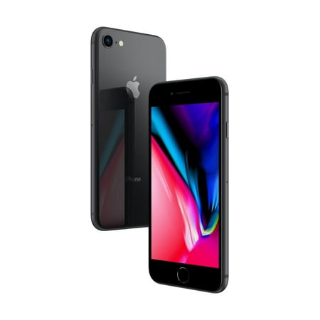 Straight Talk Apple iPhone 8 Plus with 64GB Prepaid, Space Gray