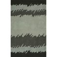 thumbnail image 2 of Addison Rugs Addison Zenith Bold Stripe Shades of Grey Area Rug - 5'X7'6", 2 of 4