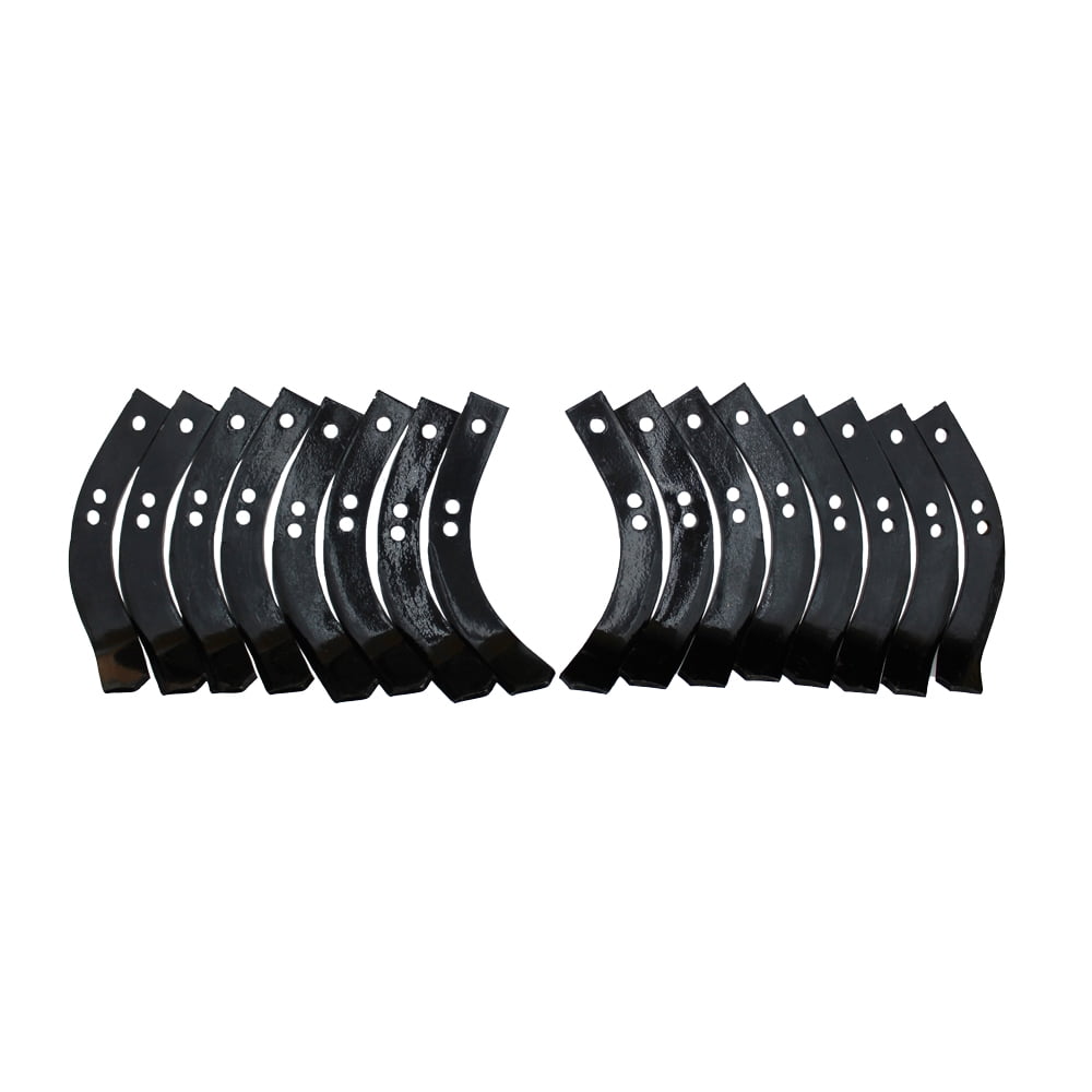 RAParts 16 Tine Set Fits MTD Fits Sears Fits Craftsman Tiller Tines With Hardware 108802 129359