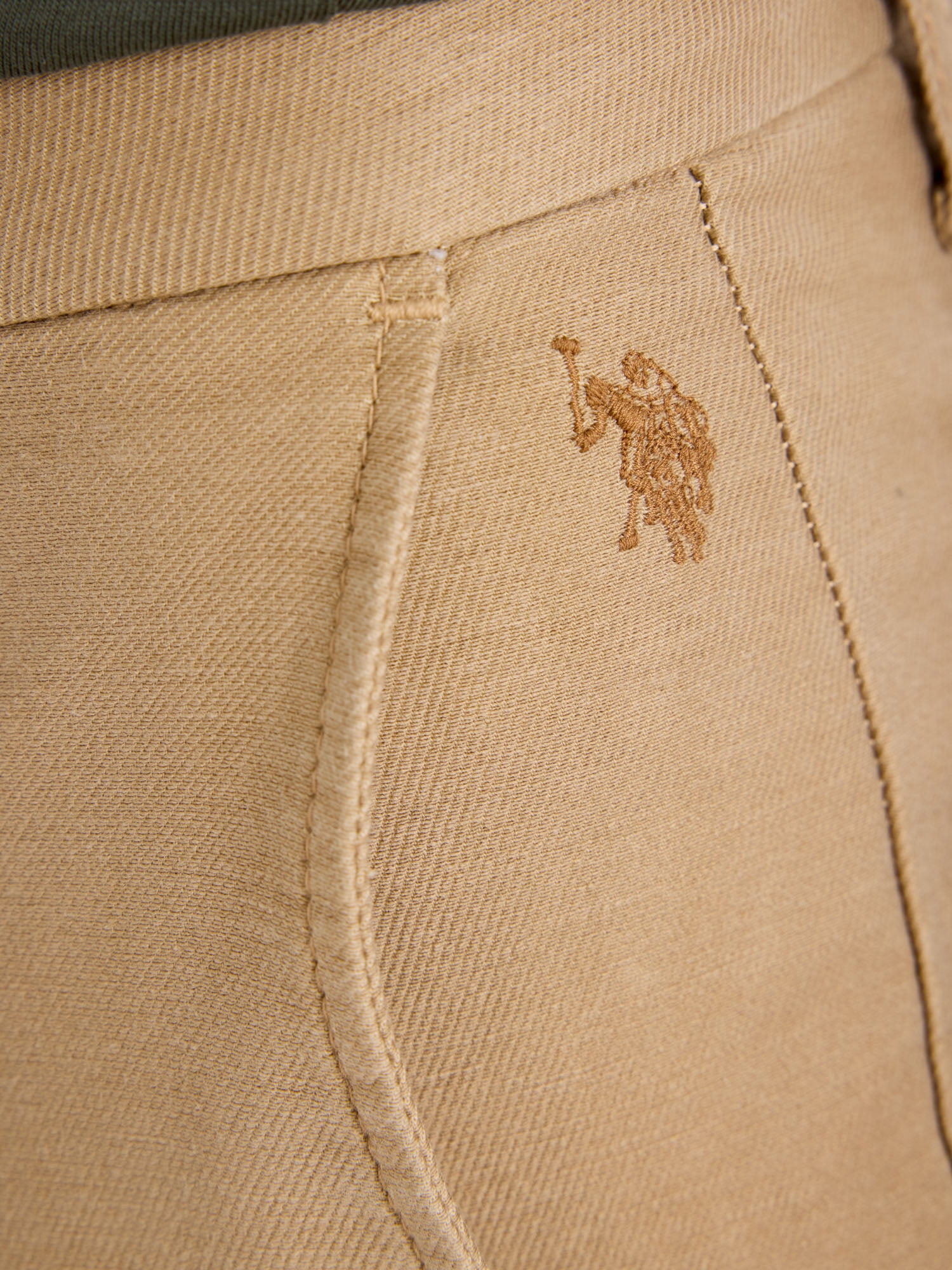 U.S. Polo Assn. Men's Slim Straight Knit Chino Pant