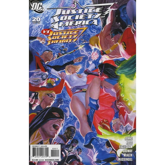Justice Society of America (2nd Series) #20 VF ; DC Comic Book