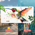 thumbnail image 5 of 1 Pcs 2D Flat License Plate Covers & Frames, Hummingbird with Colorful For Decorative Front, Waterproof For Decoration Aluminum License Plate Covers & Frames Cover For Men Women, 12" X 6", 5 of 7