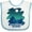 White and Blue, variant on Inktastic Smoky Mountains Gatlinburg Tennessee with Bear Boys or Girls Baby Bib