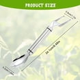 thumbnail image 3 of Harpily vegetable cutter 2 In 1 Stainless Fruit Cutter 2024 New Head Fruit Forks Slicer Summer Fruit Cutting Fork Watermelon Fork Slicer Cutter Slicer Tool For Kitchen Home Camping（2pcs）, 3 of 8